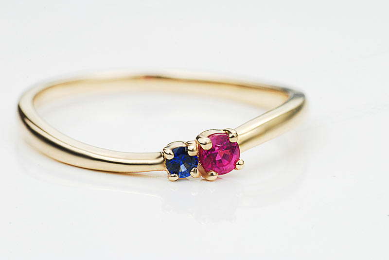 クリスマスプレゼントに最適ジュエリーはやっぱり指輪でしょ！「K10 ルビーu0026サファイア リング」 | Jewelry Concierge
